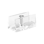 Slid'up by mantion - guide bas r�glable slid'up 190 pour porte en verre de 8 � 12 mm