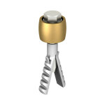 Slid'up by mantion - guide olive en laiton �24 mm sur cheville pour porte jusqu'� 400 kg