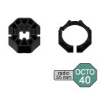 Slid'up by mantion - kit adaptateur pour moteur de volet roulant radio  35 mm dans tube octo  40 mm ...