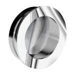Slid'up by mantion - poignée cuvette ronde diamètre 40 mm - métal chromé Slid'up by mantion - poignée cuvette ronde diamètre 40 mm - métal chromé