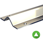 Slid'up by mantion ? rail pour portail coulissant 1, 95 m ? acier galvanis� � visser ? pour galets � ...