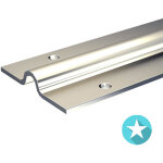 Slid'up by mantion - rail � visser 1, 95 m pour galet � gorge ronde �12 mm - portail coulissant 400 kg ...