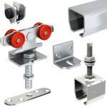Slid'up by mantion - systme coulissant slid'up 2000 pour 1 porte extrieure 50 mm max - rail 1, 95 m ...
