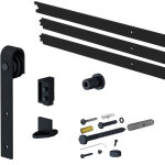 Slid'up by mantion - syst�me coulissant slid'up 240 barn door pour 1 porte de s�paration - 3 rails de ...