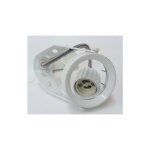 Spot blanc orientable pour rail 3 allumages lampe gu10 230v (non incl. ) ip20 slv 151011