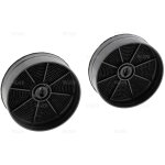 Smeg - lot de 2 filtres � charbon pour hotte kset61e2 kitfc6191