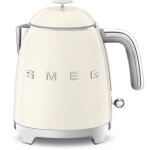 Smeg - bouilloire sans fil 0. 8l 1400w cr�me klf05creu