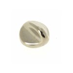 Bouton chrome gaz pour table de cuisson smeg 694972606