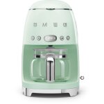 Smeg - cafeti�re filtre programmable 10 tasses 1050w vert d'eau dcf02pgeu