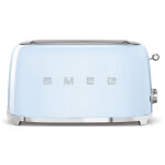 Smeg - grille - pains 2 fentes 1500w bleu azur tsf02pbeu