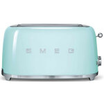 Smeg - grille - pains 2 fentes 1500w vert d'eau tsf02pgeu - vert