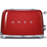Smeg - grille - pain 2 fentes 950w rouge tsf01rdeu