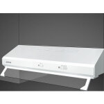 Smeg ksec61be3 hotte encastr�e blanc 305 m� / h