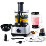 Sndoas - robot culinaire multifonction 1 300 w, bol mlangeur 3, 5 l, hachoir multifonction, blender ...