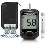 Snq - 2023 nouveau lecteur de glycmie kit de test de diabte avec bandelettes de test 50 pices moniteur ...