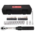 Snq - 35 pcs 1 / 4 pouce jeu de douilles outil de reparation de voiture outils de cle combinee dynamometrique ...