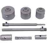 Snq - jeu de scie cloche 30 / 40 / 68 / 80 / 100mm foret  bton foret  bton peut percer un trou percer ...