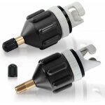 Snq - kit d'adaptation pour kayak 2 pi�ces, valve d'adaptation sup, convertisseur de pompe de gonflage ...