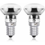 Snq - lampe � lave r39 e14 40 w, petite vis edison ses spot r�flecteur ampoules � lave, blanc chaud 2800 ...