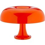 Snq - orange. lampe de table avec abat - jour. luminaire en polycarbonate � �mission de lumi�re diffuse. ...