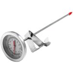 Snq - thermom�tre � viande, thermom�tre � huile de friture avec clip de pot cuisson bonbons bougie fabrication ...