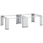 Fimei - socle double pour lave - linge et sèche - linge blanc Fimei - socle double pour lave - linge et sèche - linge blanc