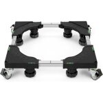 Socle machine a laver 4 roulettes verrouillables avec 8 pieds rembourr�s, charge 300kg support machine ...