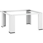 Socle pour machine  laver blanc vidaxl