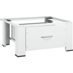 Socle pour machine � laver avec tiroir blanc vidaxl