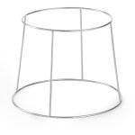 Socle de pr�sentation en acier pour plateaux et plats hendi 480502