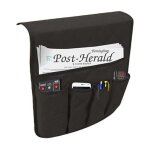 Sofa armrest organizer, sofa armchair anti - slip pocket, fabric storage pouch holder for cell phones, ...