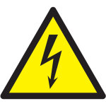 Panneau danger adhésif , Électricité 100x100x100mm taliaplast - 729932 Panneau danger adhésif , Électricité 100x100x100mm taliaplast - 729932
