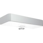 Sol - o s 052652 applique solaire ext�rieure avec d�tecteur de mouvement led led int�gr�e 1. 5 w argent ...