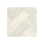 Sol pvc textile imitation parquet blanchi � chevrons - rouleau de 3m x 3m
