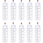 Sollbry - 10 pièces 250ml sauce à condiments distributeur, bouteilles en ketchup, bouteilles en plastique ... Sollbry - 10 pièces 250ml sauce à condiments distributeur, bouteilles en ketchup, bouteilles en plastique ...