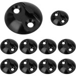 Sollbry - lot de 10 plaques d'arrimage de rail d'aviation, en aluminium, pour scuriser la charge, pour ...