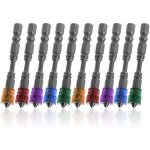 Sollbry 10pcs hex tige embouts de tournevis � t�te cruciforme ph2 magn�tique en acier s2 65mm embouts ...