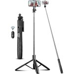 Sollbry - 163. 5cm perche � selfie, tr�pied smartphone, extensible selfie stick tr�pied de t�l�phone ...