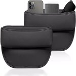 2 pices bote de rangement pour sige de voiture, organisateur voiture en cuir pu, poche latrale de ...