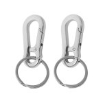 2 pièces mousqueton porte clé, amovible mousqueton fixation porte - clés attache porte clé crochets porte ... 2 pièces mousqueton porte clé, amovible mousqueton fixation porte - clés attache porte clé crochets porte ...