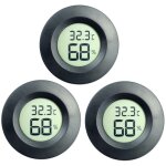 Sollbry 3 - pack hygromètre thermomètre numérique lcd moniteur humidimètre jauge pour humidificateurs ... Sollbry 3 - pack hygromètre thermomètre numérique lcd moniteur humidimètre jauge pour humidificateurs ...