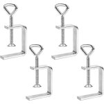 Sollbry 4 pi�ces serre joint, serre joint en c r�glable, mini serre joint menuisier galvanis�e en acier ...