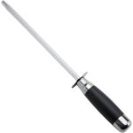 Aiguiseurs de couteaux en acier diamant, fusil  aiguiser, tige d'affteur de couteaux de cuisine, aiguiseur ...