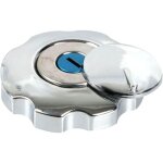 Sollbry bouchon de rservoir avec cl, kit universel de bouchon d'essence de moto en aluminium avec serrure ...