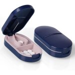 Coupe - comprim, sparateur de comprims avec lame, coupe - pilules pour petits et gros cachets, sparateur ...