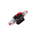Disjoncteur en ligne audio de voiture 40 a, interrupteur de rinitialisation, fusible pour voiture, bateau, ...