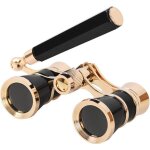 Lunettes d'opra jumelles 3x25 lunettes de thtre mini jumelles compactes avec chane pour adultes enfants ...