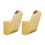 Patres portemanteaux, 2 pices porte serviette murale crochet salle de bain crochet laiton crochet porte ...