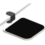 Sollbry - plateforme de souris  pince - tapis de souris ergonomique rotatif  360  - repose - poignet ...