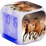 Sollbry - rveil cheval - led - alarme animale - avec lumire - brillant dans la nuit - pour enfants ...